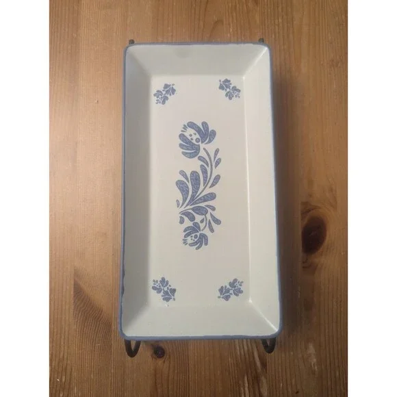 Pfaltzgraff Yorktowne Vintage Sled Tray Server - Picture 11 of 11